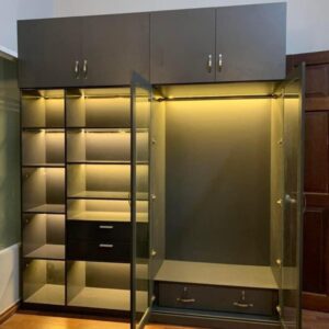 Tủ Quần Áo Nhựa Cánh Kính – TCK22