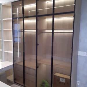Tủ Quần Áo Nhựa Cánh Kính – TCK540